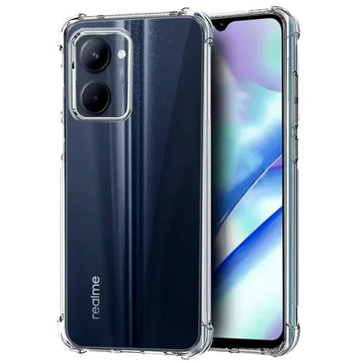 Coole transparente Anti-Schock-Hülle für Realme C33