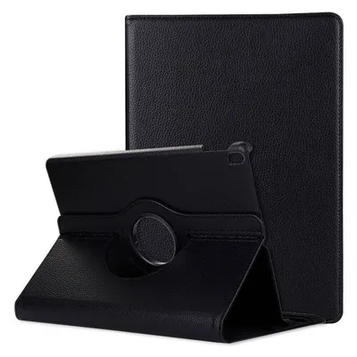 Coole drehbare Hülle aus schwarzem Kunstleder für iPad Pro/ iPad Air 2019 10,5 Zoll / iPad Air 3. Generation / iPad Air 3