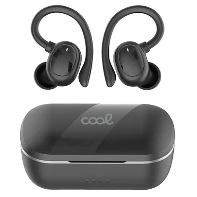 Cool Fit Sport-Ohrhörer TW Stereo Bluetooth Schwarz