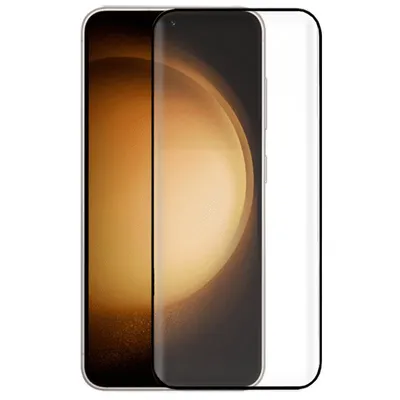 Cooler, vollständiger 3D-Displayschutz aus gehärtetem Glas in Schwarz für Samsung S911 Galaxy S23