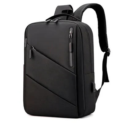 Cooler City-Rucksack in Schwarz für 15-16-Zoll-Laptops