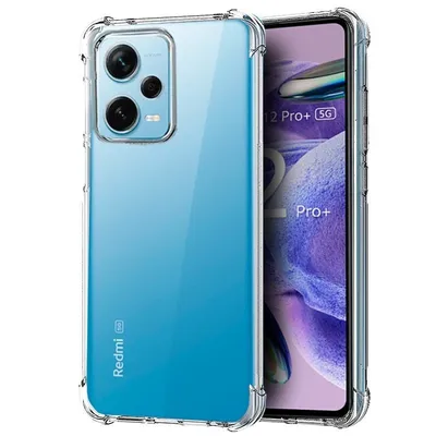 Coole transparente AntiShock-Hülle für Xiaomi Redmi Note 12 Pro Plus 5G