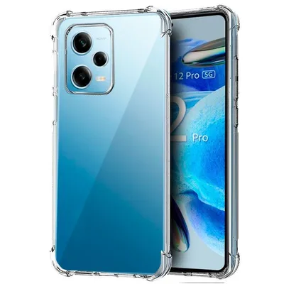 Coole transparente AntiShock-Hülle für Xiaomi Redmi Note 12 Pro 5G
