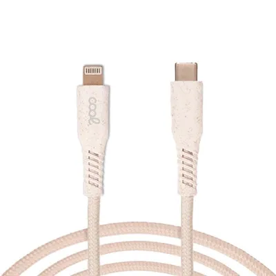 Cool ECO USB Typ-C auf Lightning Kabel 1,5m Rosa