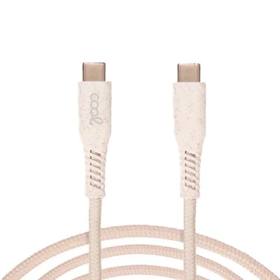 Cool ECO USB Typ-C auf Typ-C Kabel 1,5m Rosa