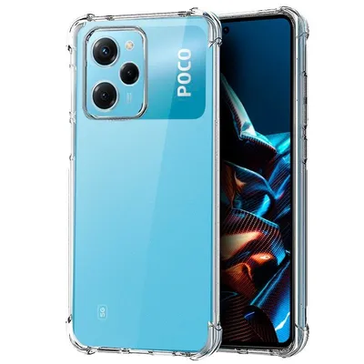 Coole transparente AntiShock-Hülle für Xiaomi Poco X5 Pro 5G