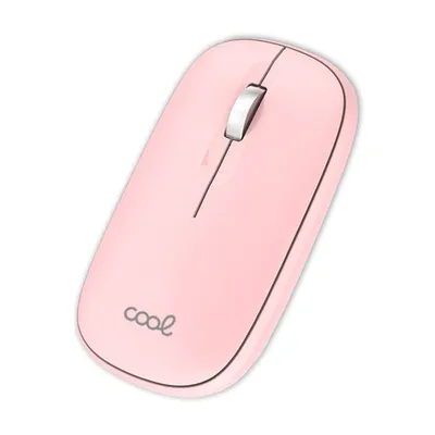 Cool Slim 2-in-1-Funkmaus (Bluetooth + USB-Adapter) Rosa