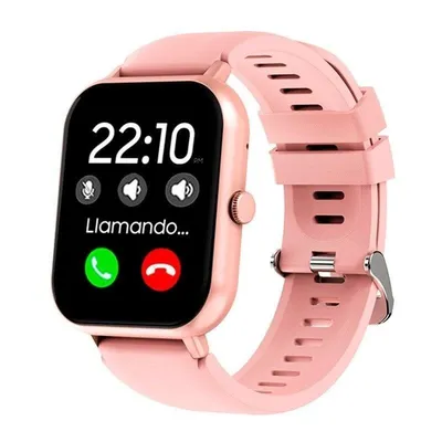 Cool Forest Bluetooth 42mm 1.83" Digital Pink IP67 SpO2 Pulsmesser Schlafmonitor Blutdruck