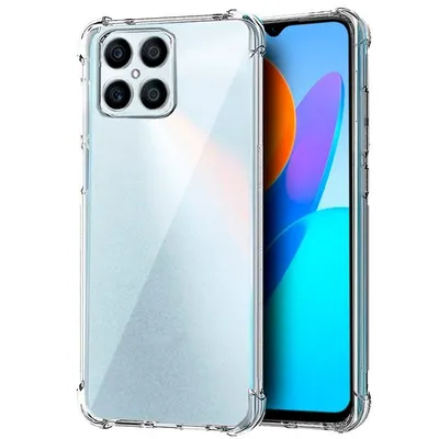 Coole transparente Anti-Shock-Hülle für Honor X8 5G/70 Lite