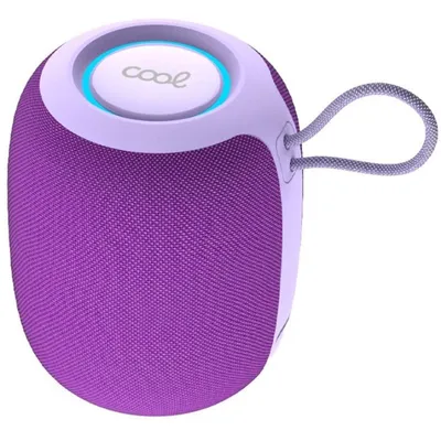 Cool Cord TWS Tragbarer Bluetooth-Lautsprecher 6 W Violett