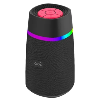 Cool Gradient TWS Tragbarer Bluetooth-Lautsprecher 10 W Rot/Schwarz