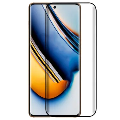 Cooler, gebogener Displayschutz aus gehärtetem Glas für Realme 11 Pro 5G/11 Pro Plus 5G
