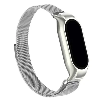 Cooles silbernes Metallarmband für Xiaomi Smart Band 8 / Band 9