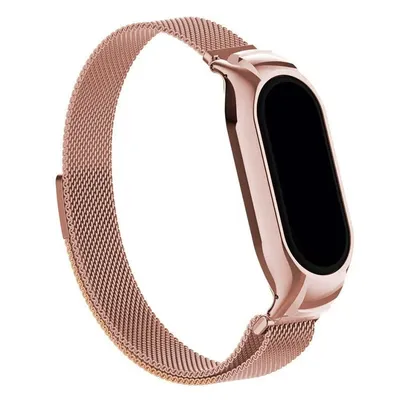 Cooles roségoldenes Metallarmband für Xiaomi Smart Band 8 / Band 9