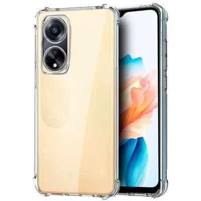 Coole transparente Anti-Shock-Hülle für Oppo A38