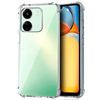 Cooles transparentes AntiShock-Case für Xiaomi Redmi 13C/Poco C65