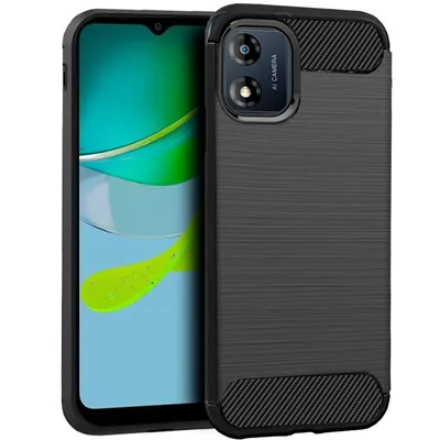 Cooles schwarzes Carbon-Gehäuse für Motorola Moto E13