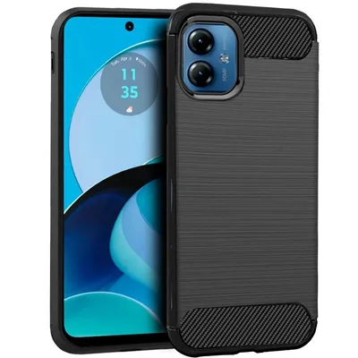 Cooles schwarzes Carbon-Gehäuse für Motorola Moto G14