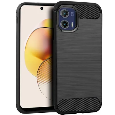 Cooles schwarzes Anthrazit-Case für Motorola Moto G73 5G