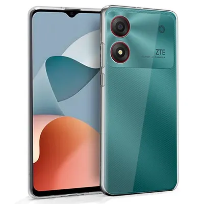 Coole transparente Silikonhülle für ZTE Blade A34