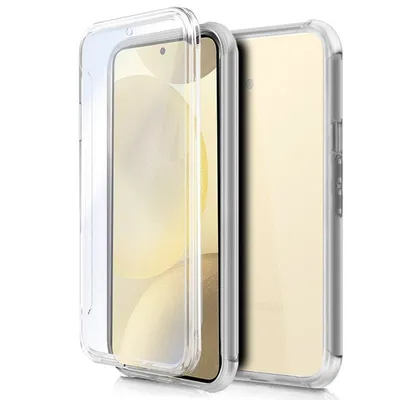Coole transparente 3D-Silikonhülle für Samsung Galaxy S24 Plus / S25 Plus