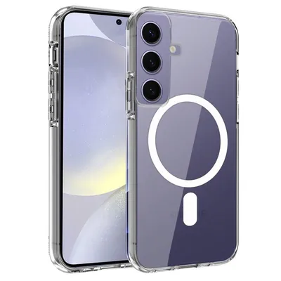 Coole transparente magnetische Hülle für Samsung Galaxy S24 / S25