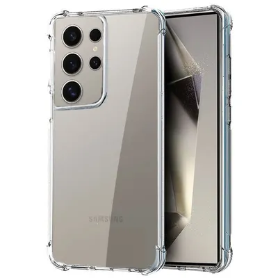Coole transparente Anti-Shock-Hülle für Samsung Galaxy S24 Ultra