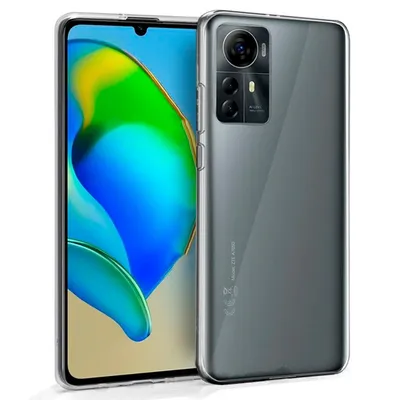Coole transparente Silikonhülle für ZTE Blade A72s