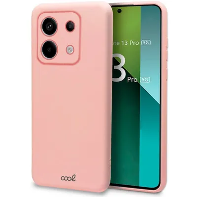 Coole rosa Silikonhülle für Xiaomi Redmi Note 13 Pro 5G