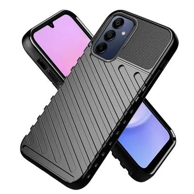 Cooles Black Thunder Case für Samsung A155 Galaxy A15 und A15 5G