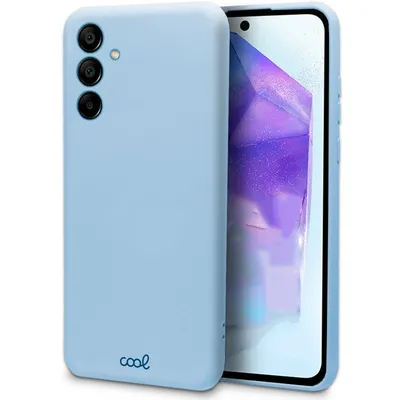 Coole hellblaue Schutzhülle für Samsung Galaxy A556 / A55 5G