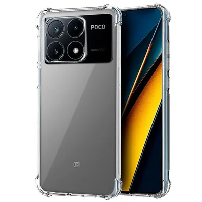Coole transparente Anti-Schock-Hülle für Xiaomi Poco X6 Pro 5G