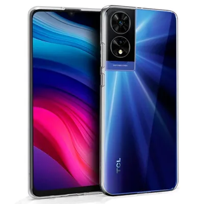 Coole transparente Silikonhülle für TCL 505