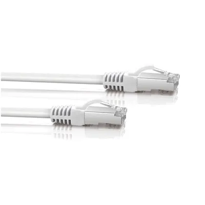 Cooles universelles Internet-Netzwerkkabel CAT6 RJ45 5 m weiß