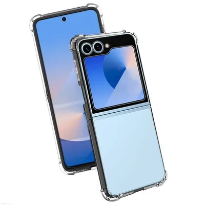 Coole transparente stoßfeste Hülle für Samsung Galaxy Z Flip6 (F741)