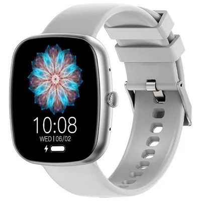 Cool Border Bluetooth 45mm TFT Grau Universell Wasserdicht IP67 SpO2 Herzfrequenzmesser