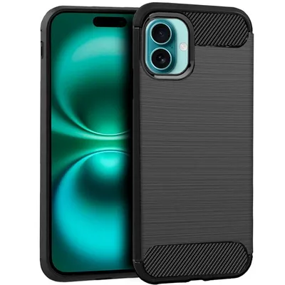 Coole dunkelgraue Hülle für das iPhone 16 Plus