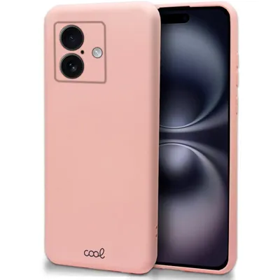 Cool Cover Rosa Flexible Silikonhülle für iPhone 16