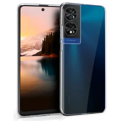 Coole Silikonhülle für TCL 40 Nxtpaper Transparent