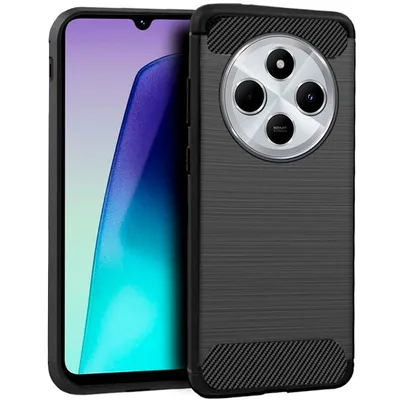 Cooles Case für Xiaomi Redmi 14C / POCO C75 Carbon Black