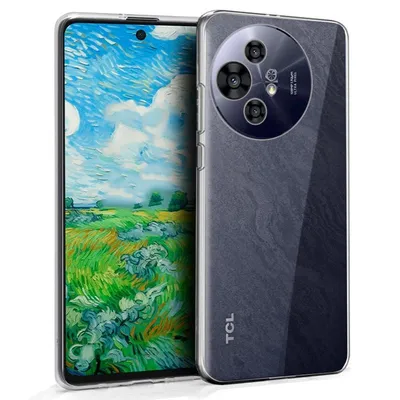 Coole transparente Silikonhülle für TCL 50 Nxtpaper 5G / 50 Pro Nxtpaper 5G