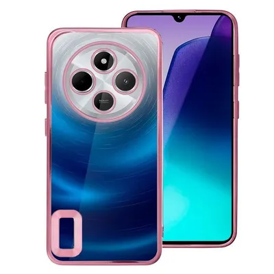 Cooles rosa Metallrand-Case für Xiaomi Redmi 14C / Poco C75