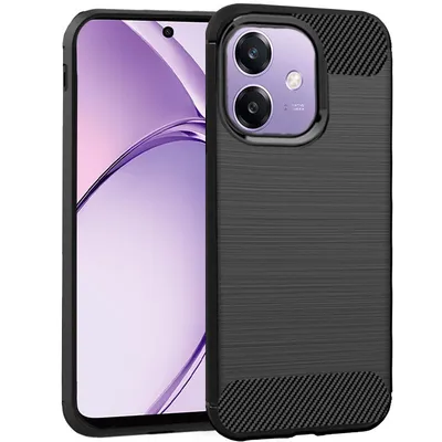 Cooles Carbon Black Case für OPPO A40 / A40m