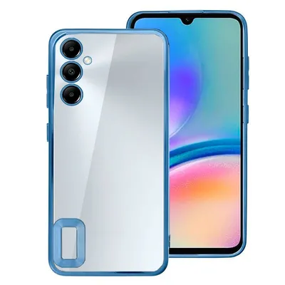 Cooles Metal Edge Case (Blau) für Samsung Galaxy A05s