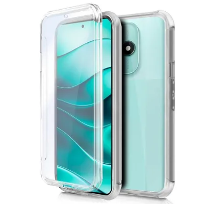 Coole 3D Silikonhülle für Xiaomi Redmi Note 14 5G Transparent