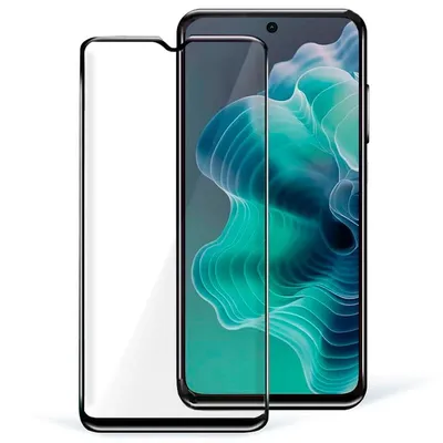 Cooler Displayschutz aus gehärtetem Glas für Motorola Moto G35 5G / G75 5G (FULL 3D)