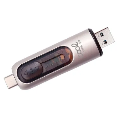 Cooler USB-Stick USB 3.0 64GB Typ-C / USB (2 in 1) Silber