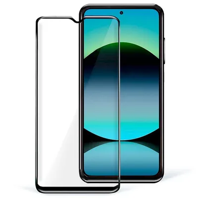 Cooler Displayschutz aus gehärtetem Glas für Xiaomi Redmi Note 14 (FULL 3D)