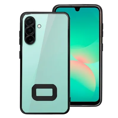 Coole Hülle für Samsung Galaxy A26 5G Metallic Edge (Schwarz)