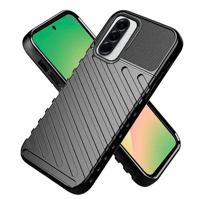 Coole Hülle für Samsung Galaxy A56 5G Thunder Black